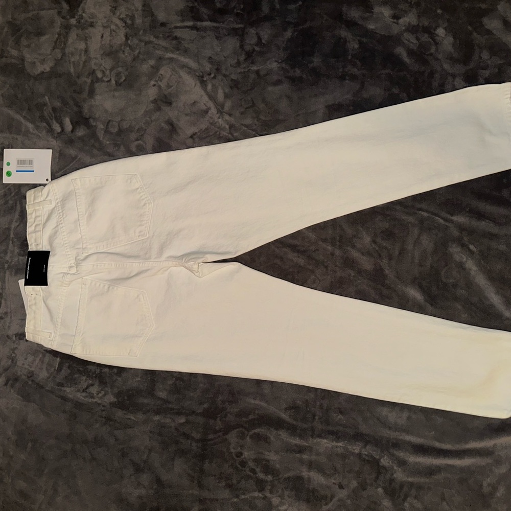 Brand new white denim pants from alexander wang